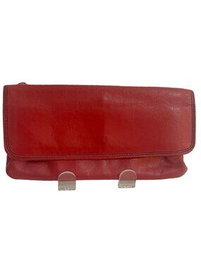 Touchables Buxton Nappa Cowhide Red Leather Wallet